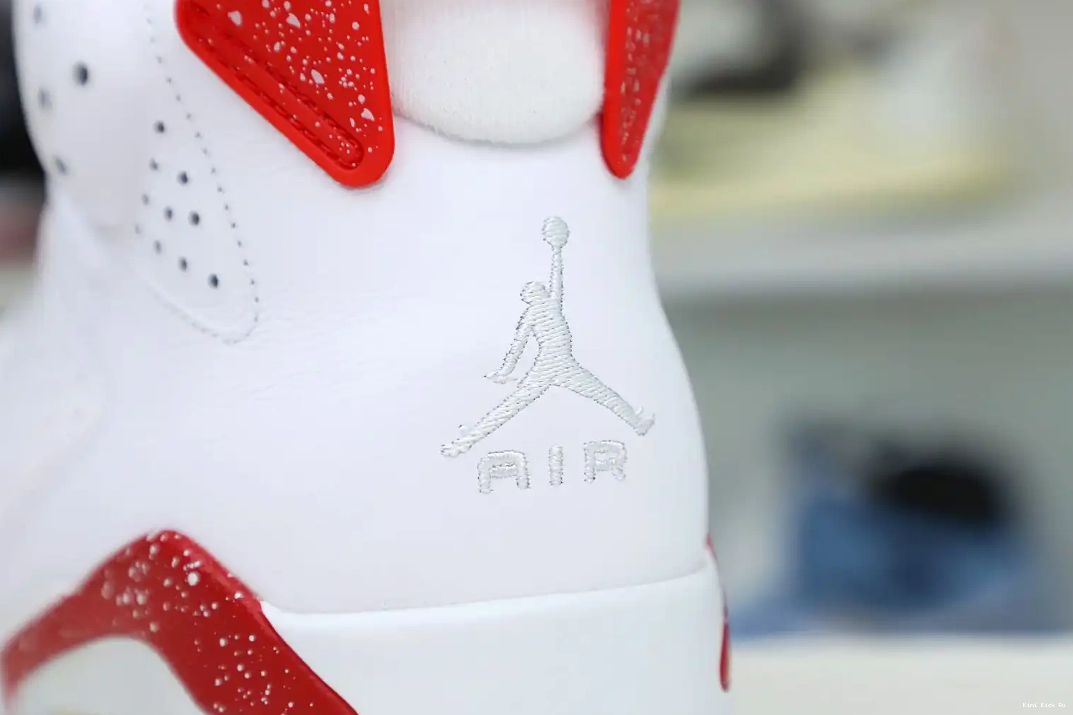JORDAN 6 RED AIR Kimikick OREO 0525